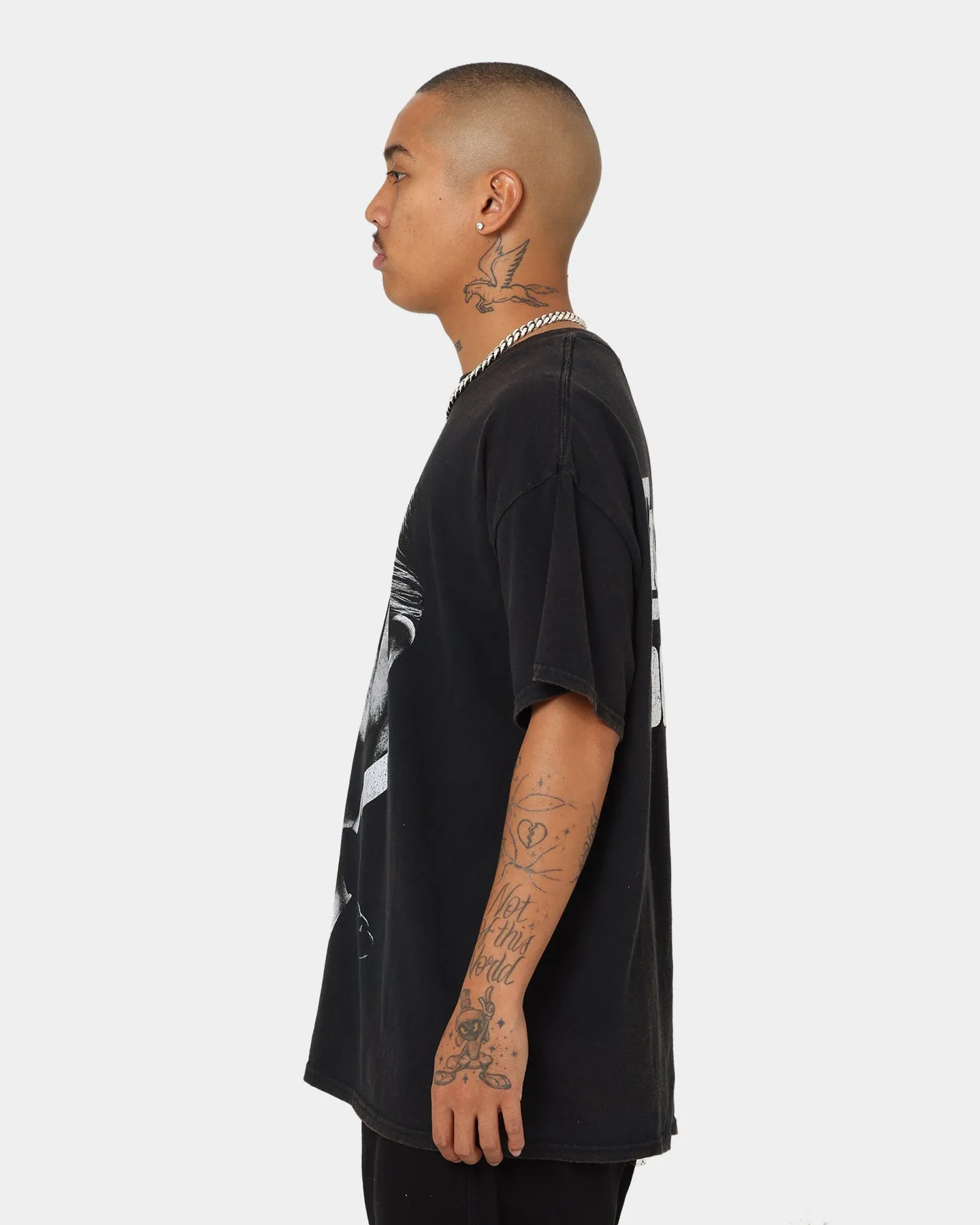 American Thrift X The Godfather The Don Vintage T-Shirt Black Wash