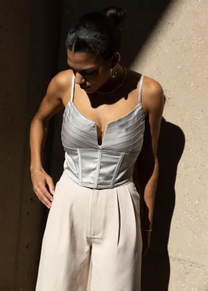 Anza Corset Top - Ice