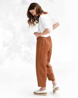 Baggy linen pants BESALU in Various colors