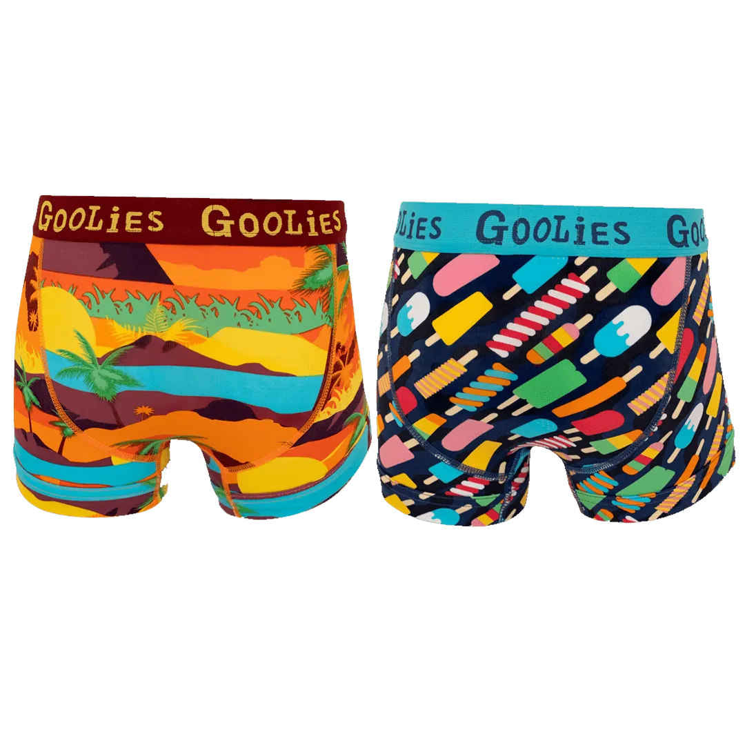Beach Bundle - Kids Boxer Shorts 2 Pack Bundle