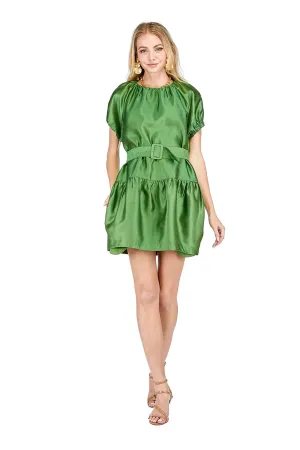 Belted Tulip Dress