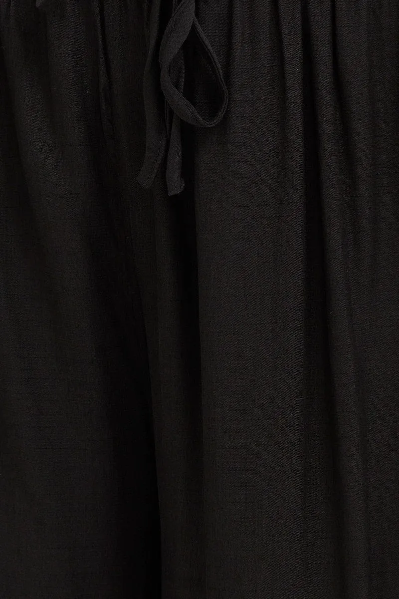 Black Wide Leg Pants