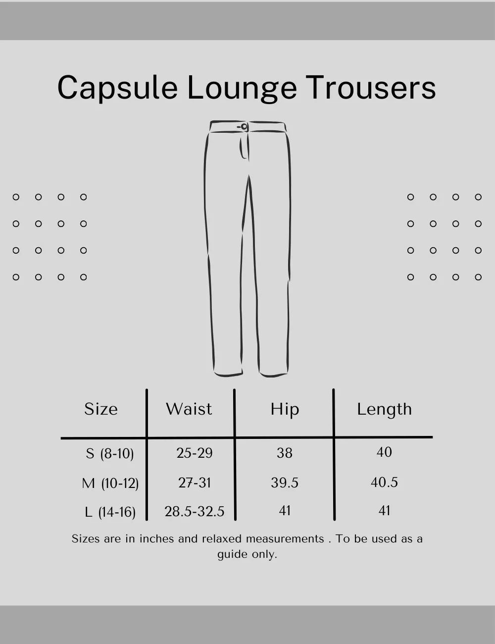 Capsule lounge wide leg joggers- Grey