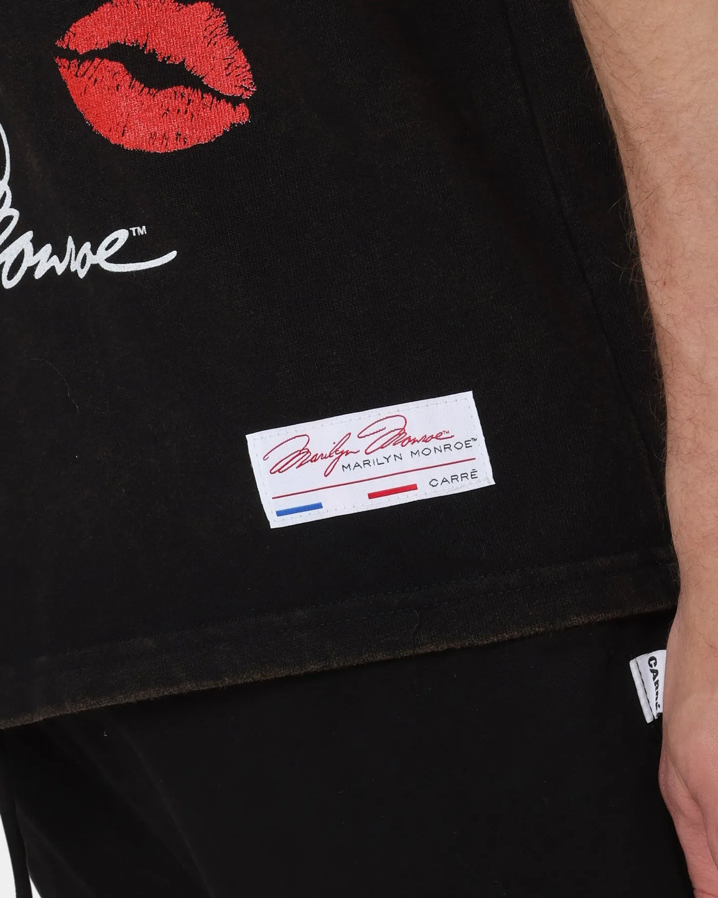Carré X Marilyn Monroe Wonderful Vintage T-Shirt Washed Black