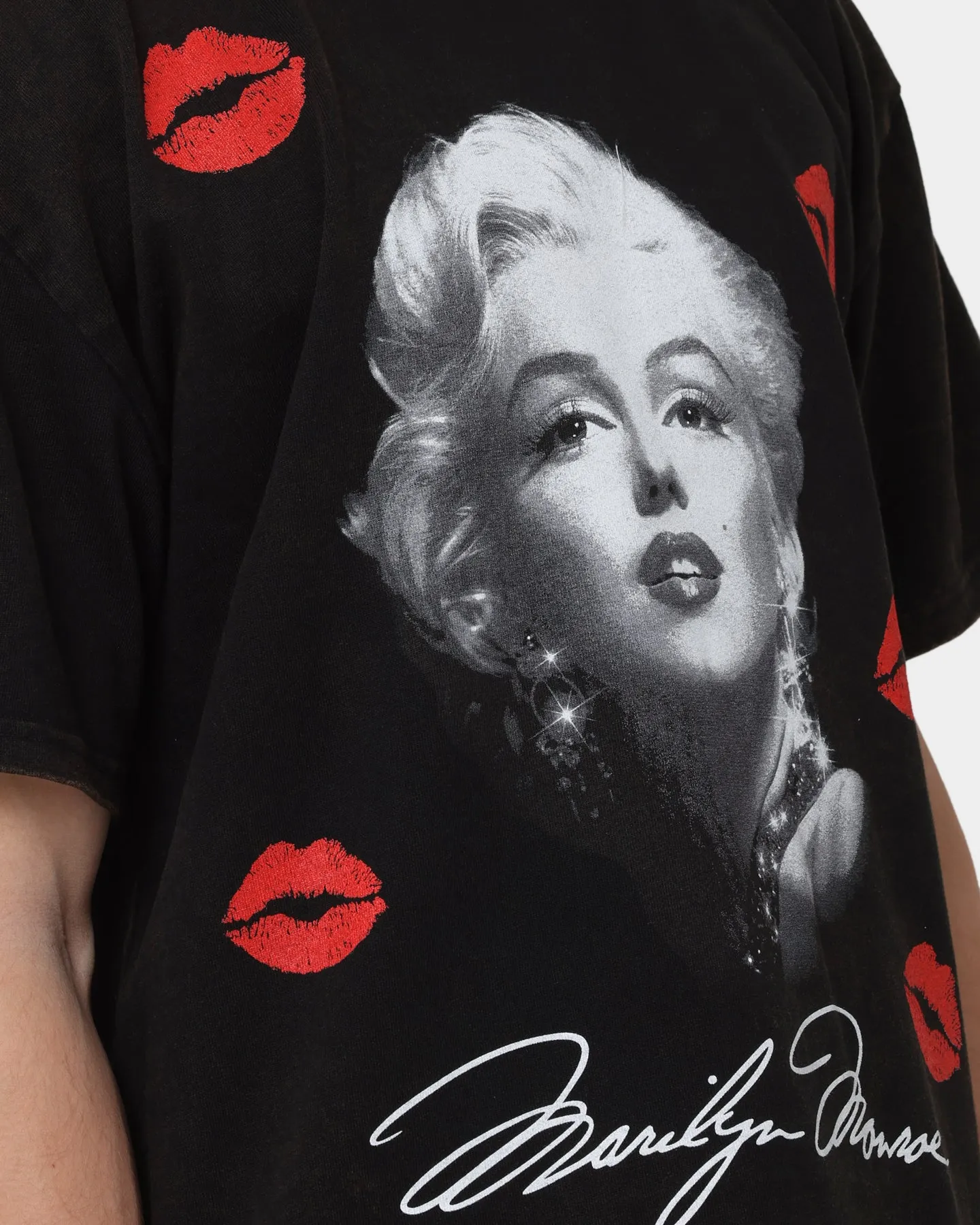 Carré X Marilyn Monroe Wonderful Vintage T-Shirt Washed Black