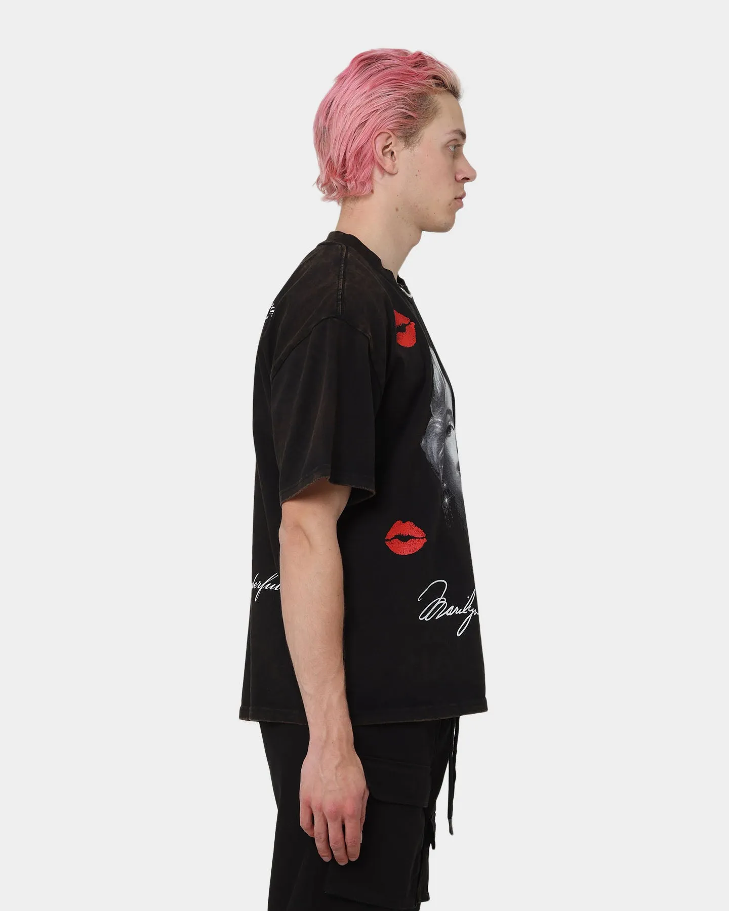 Carré X Marilyn Monroe Wonderful Vintage T-Shirt Washed Black