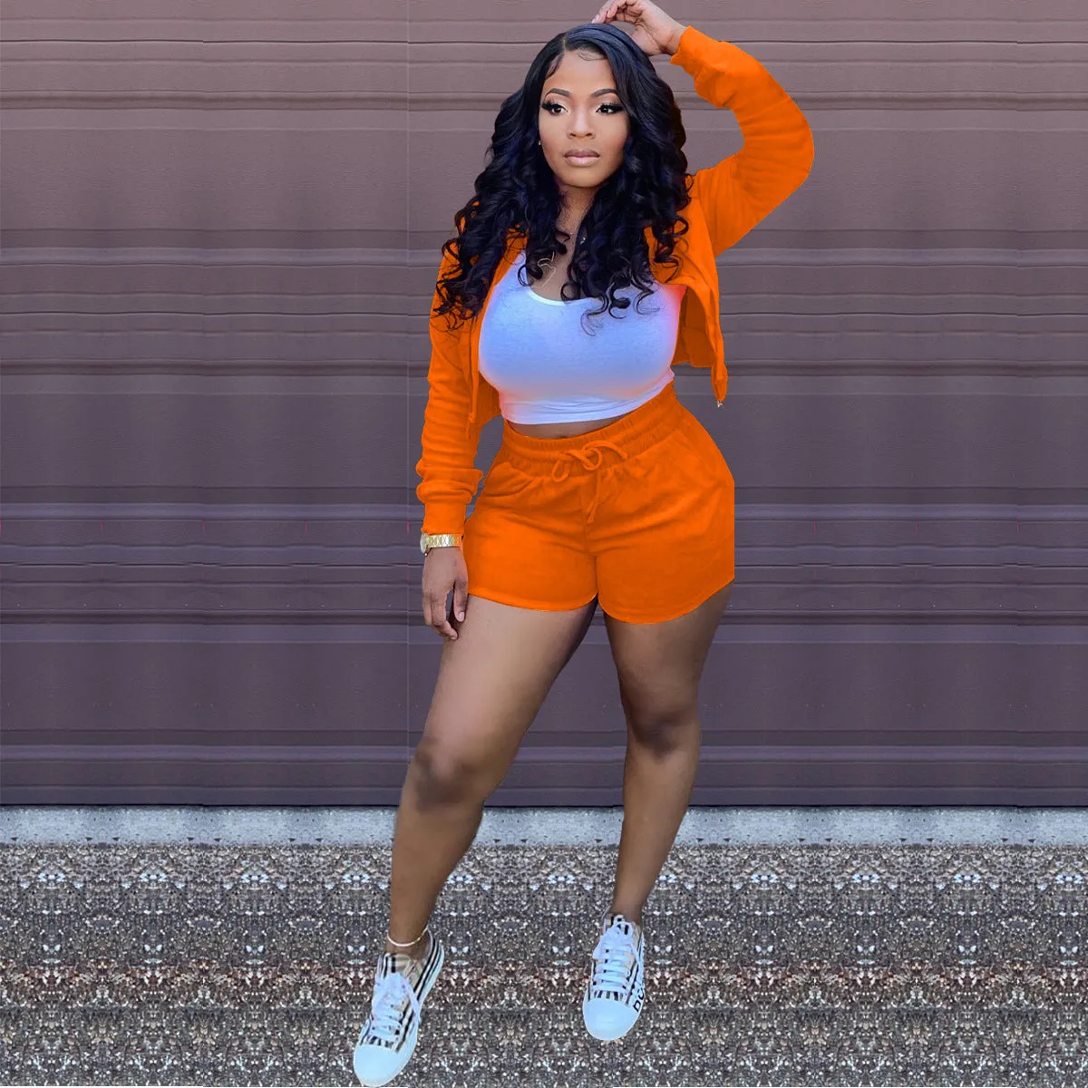 Claire Summer Shorts Set