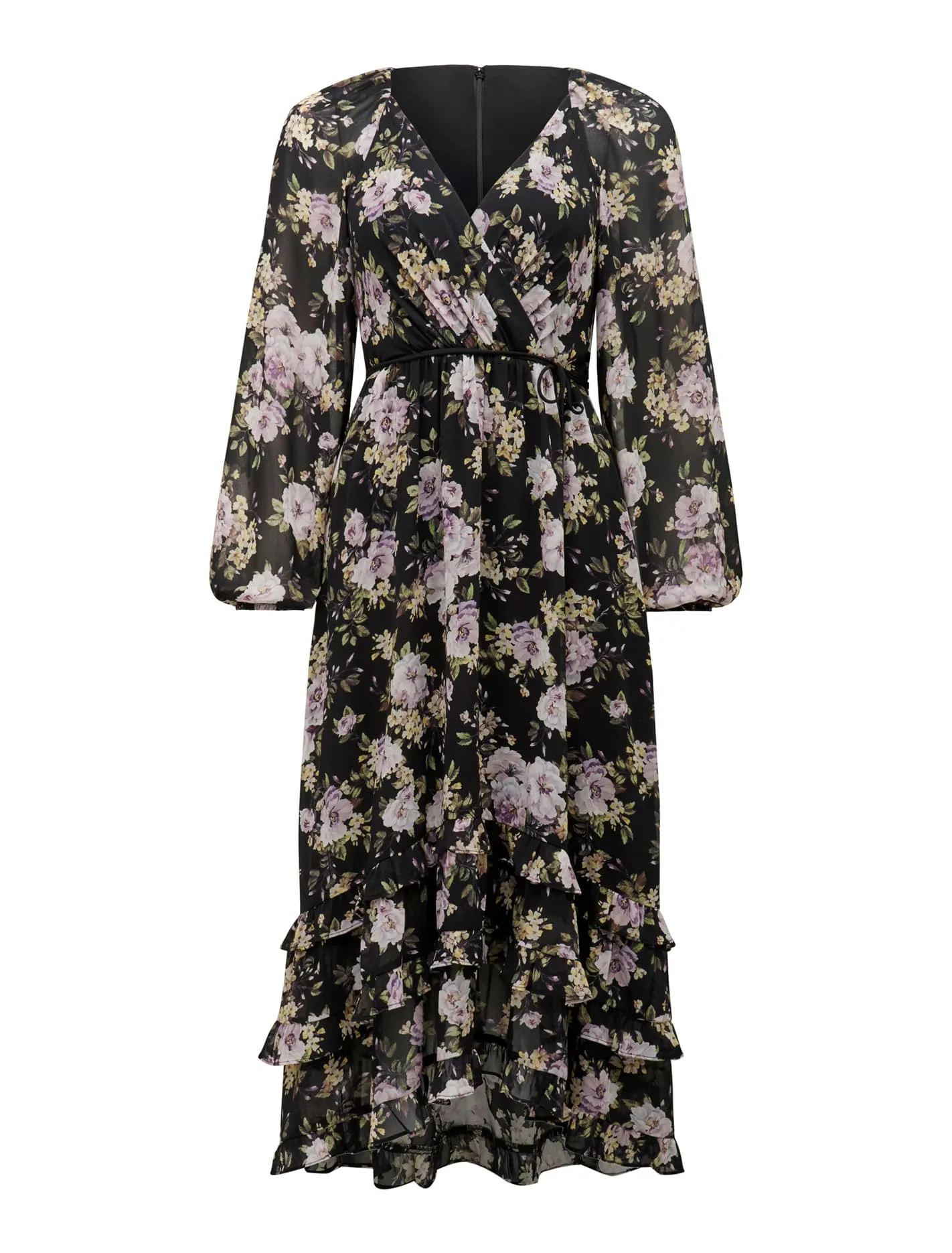 Clementine Ruffle Midi Dress