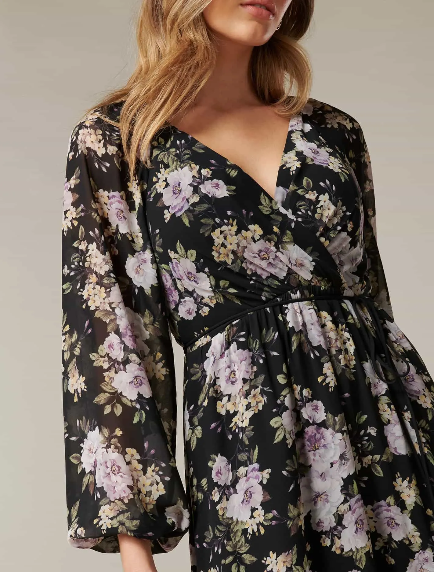 Clementine Ruffle Midi Dress