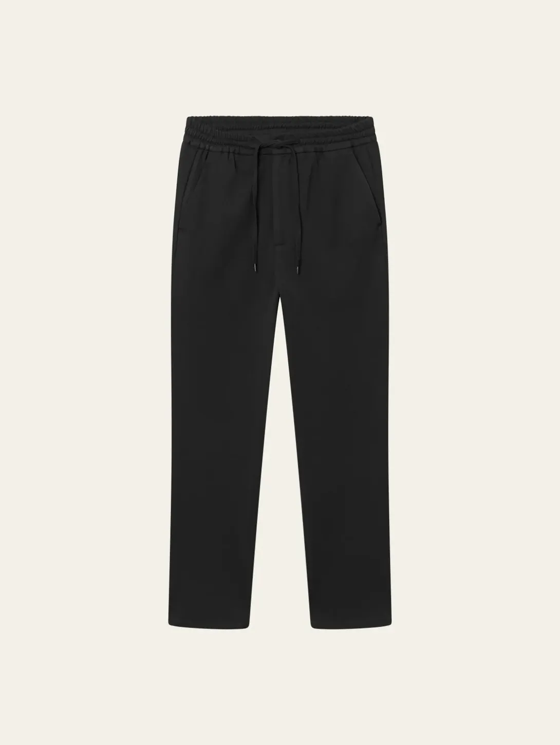 Como Tapered Drawstring Pants - Black