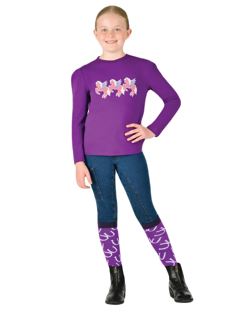 Dublin Childrens Poppy Puff Sleeve Tee