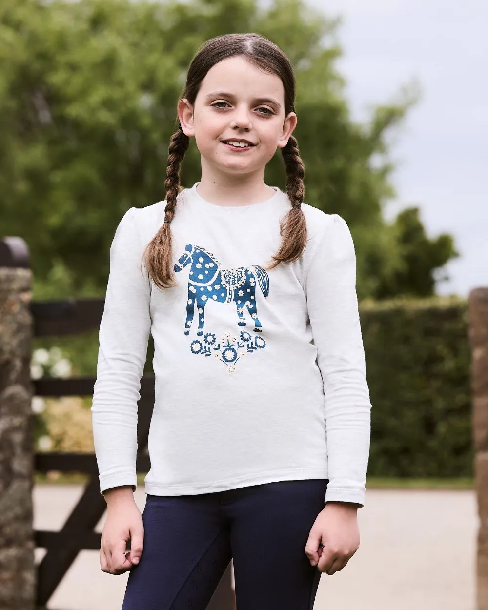 Dublin Childrens Poppy Puff Sleeve Tee