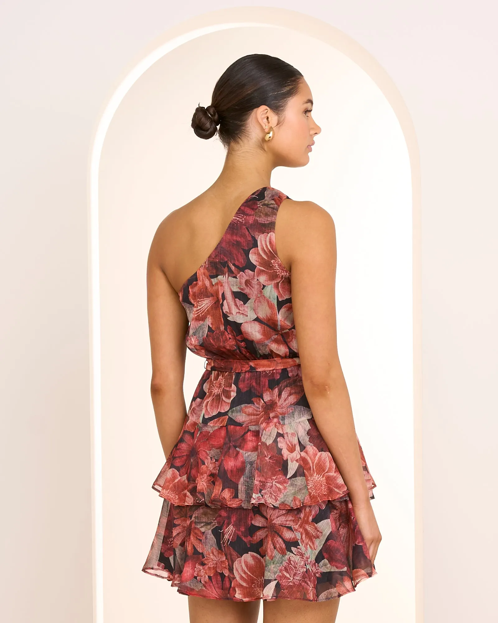 Elissa One Shoulder Mini Dress