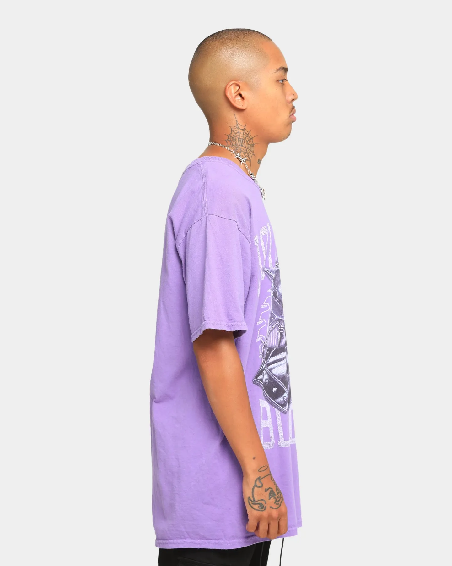 Goat Crew Hollywood's Bleeding Vintage T-Shirt Purple