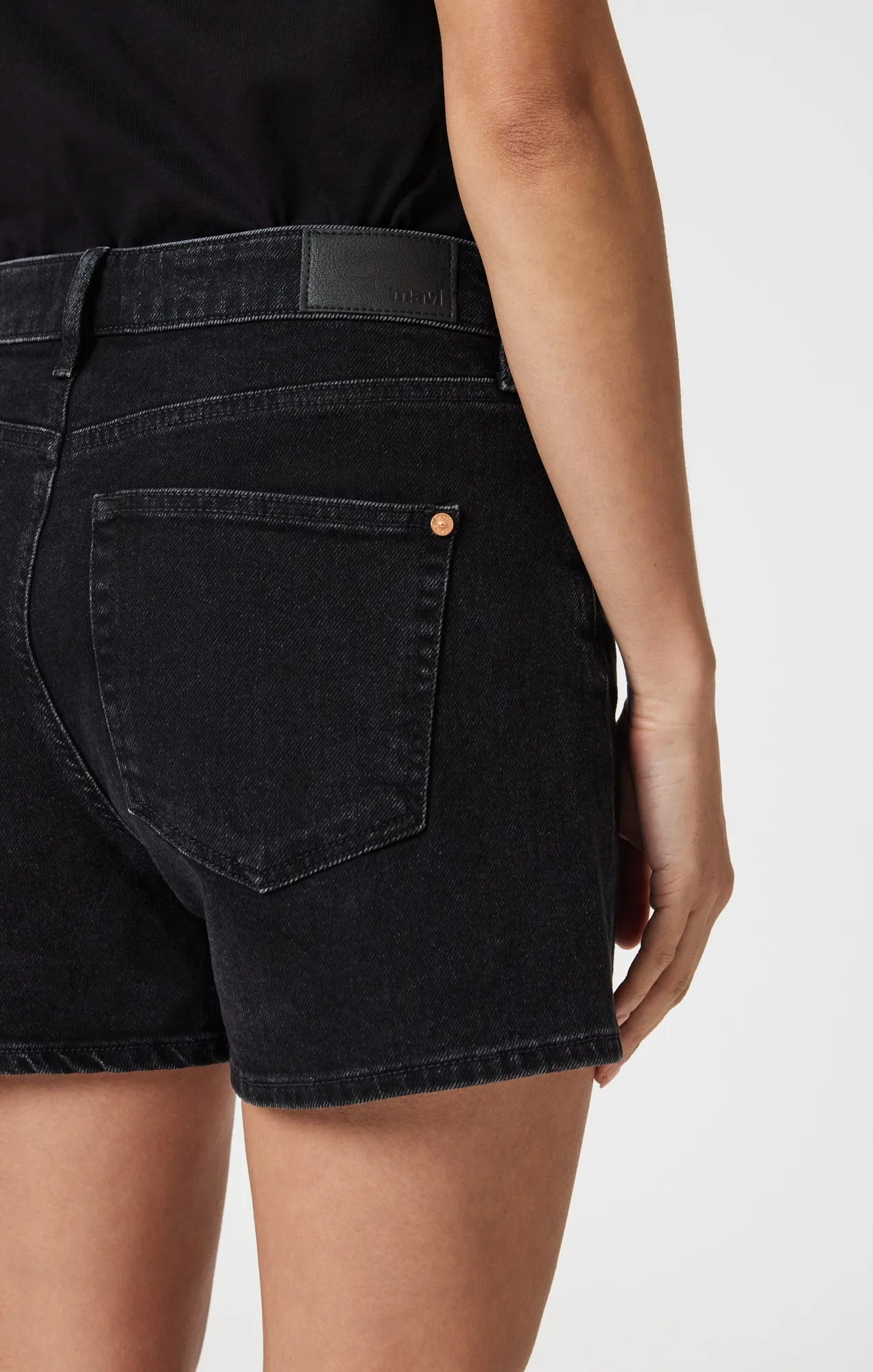 HEIDI SHORTS IN DARK SMOKE 90'S