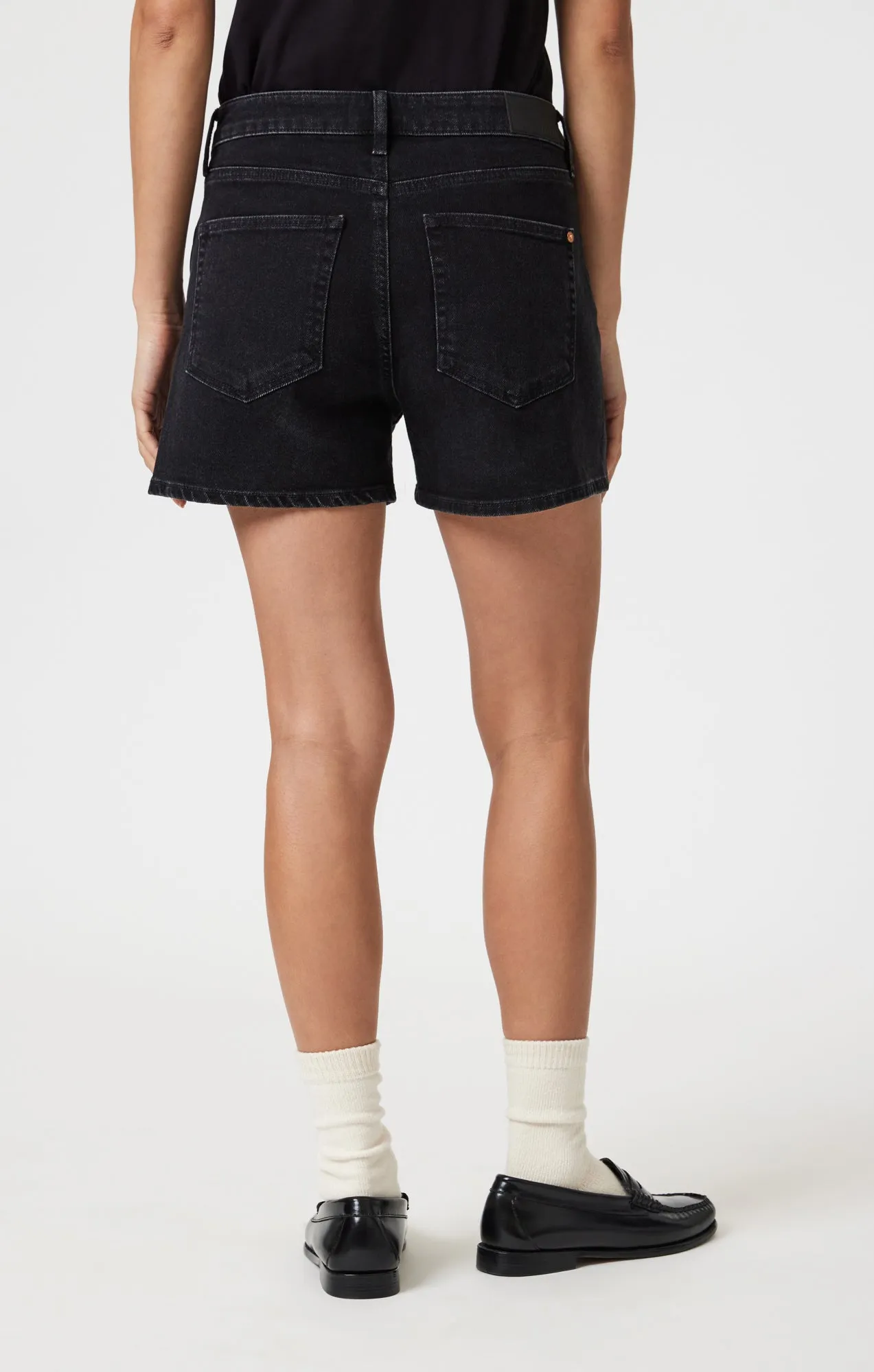 HEIDI SHORTS IN DARK SMOKE 90'S