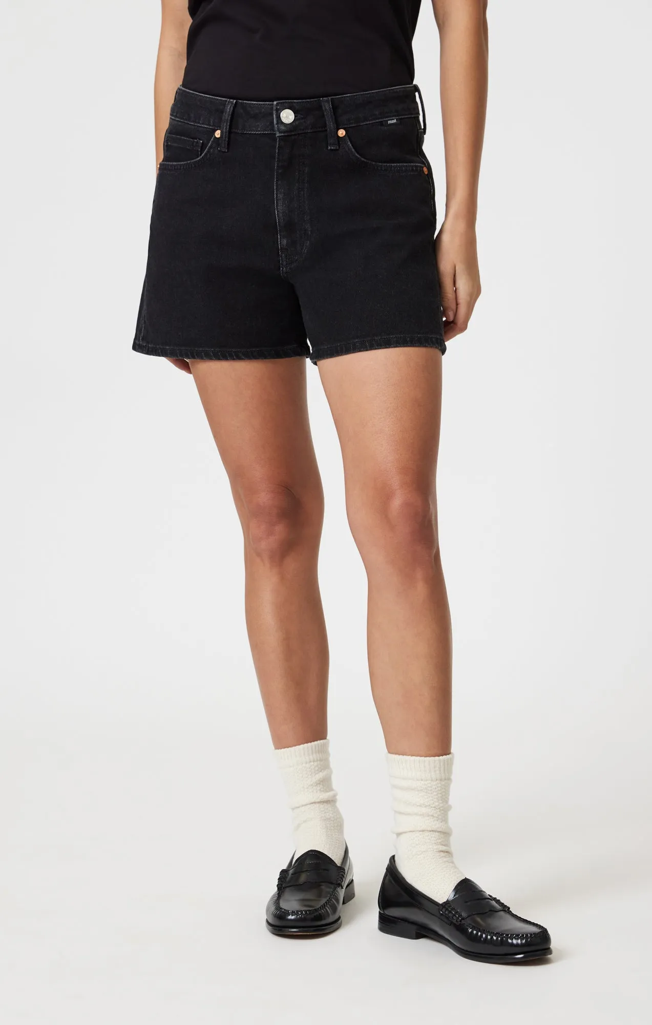 HEIDI SHORTS IN DARK SMOKE 90'S