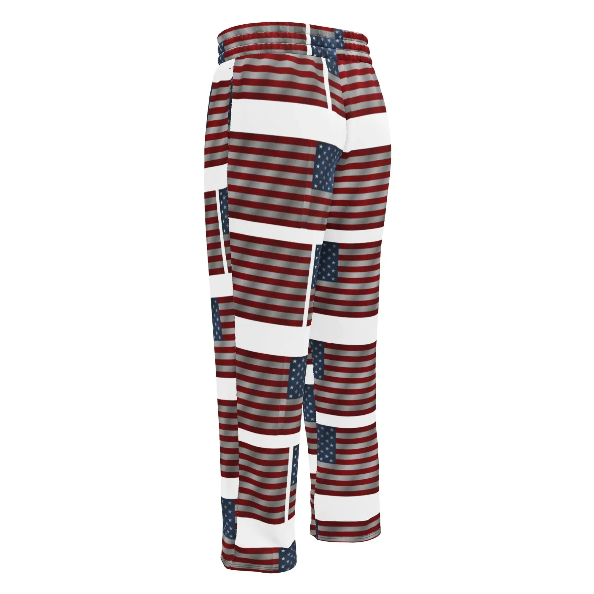 Joggers American Flag Wide-leg