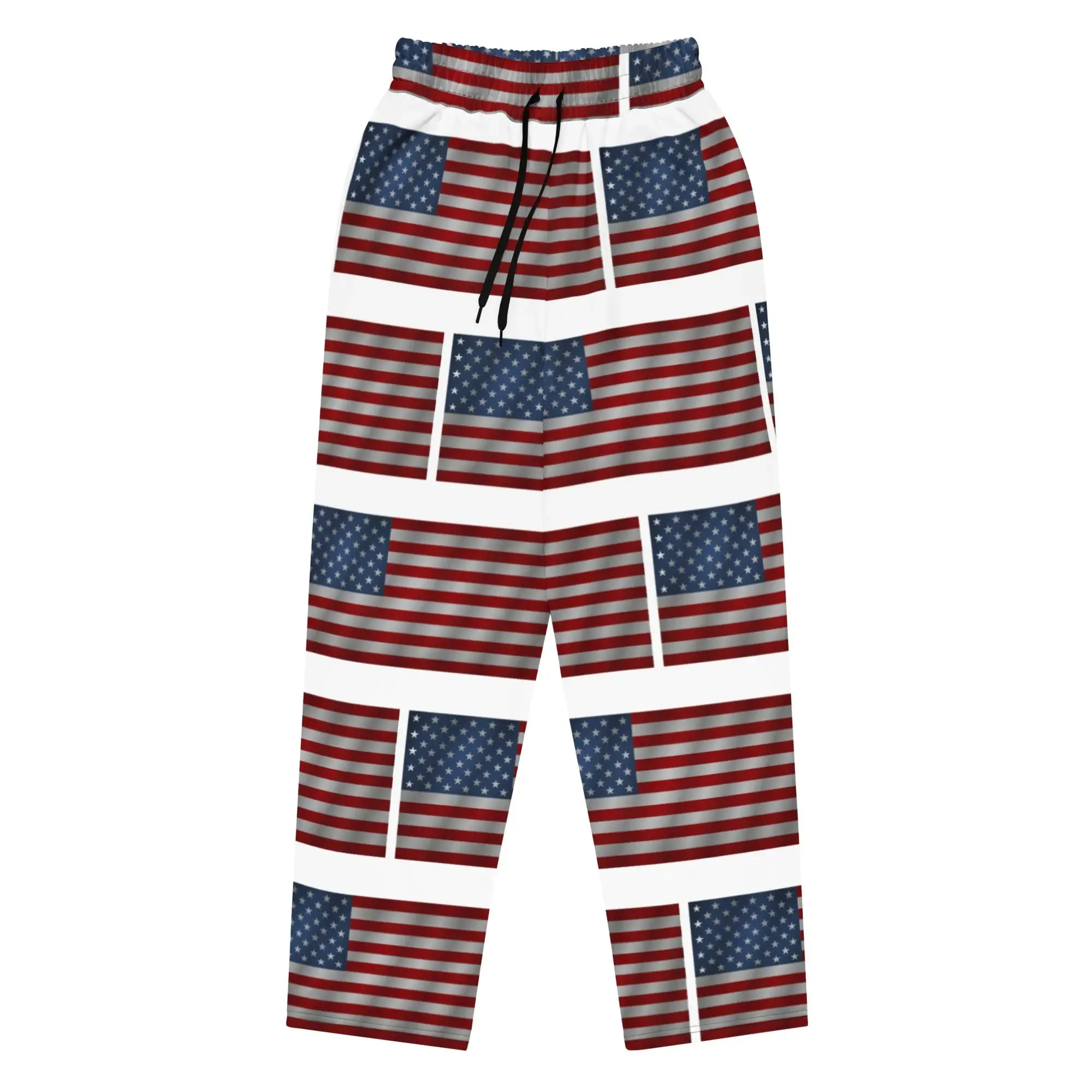 Joggers American Flag Wide-leg