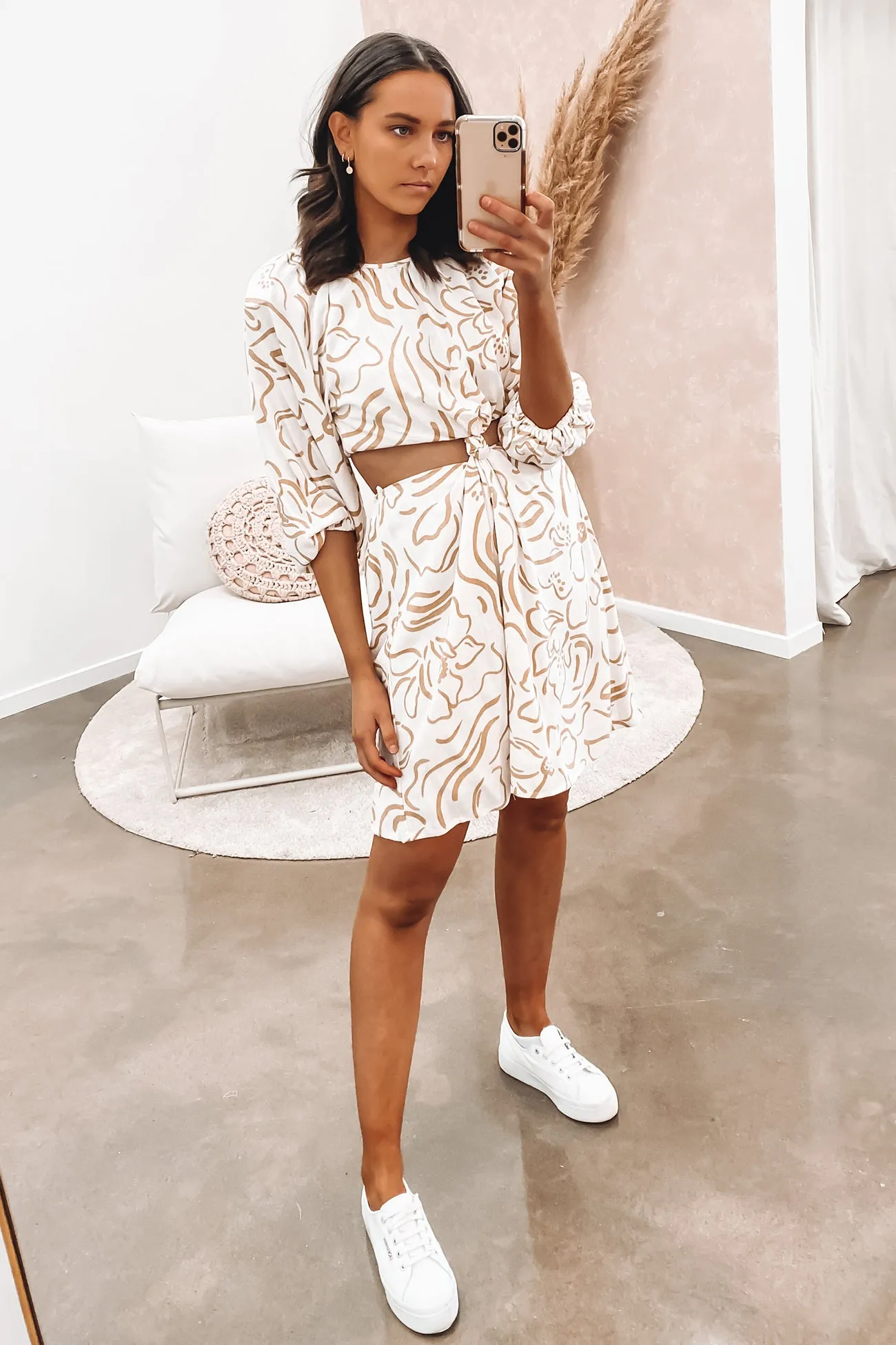 Kyla Mini Dress White