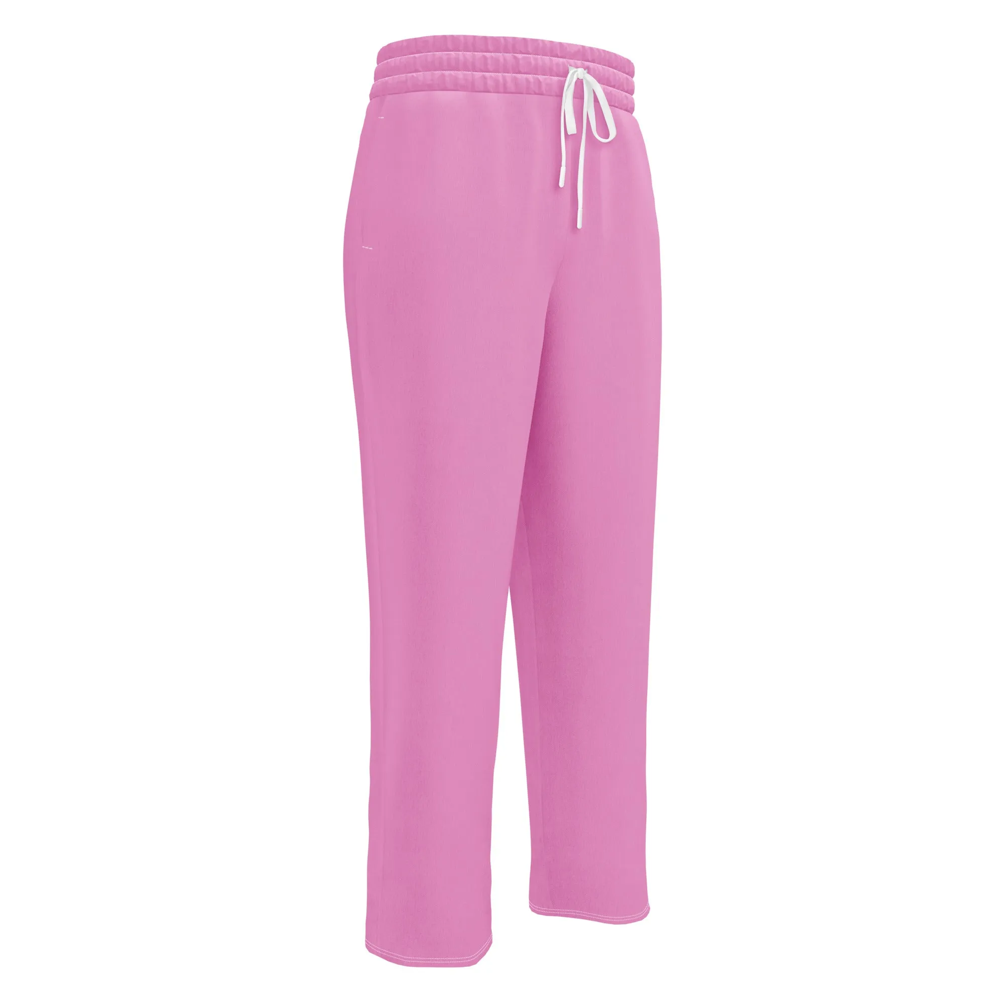 Lavender Rose Wide Leg Joggers (Premium Solid Colour Wide Leg Joggers Unisex)