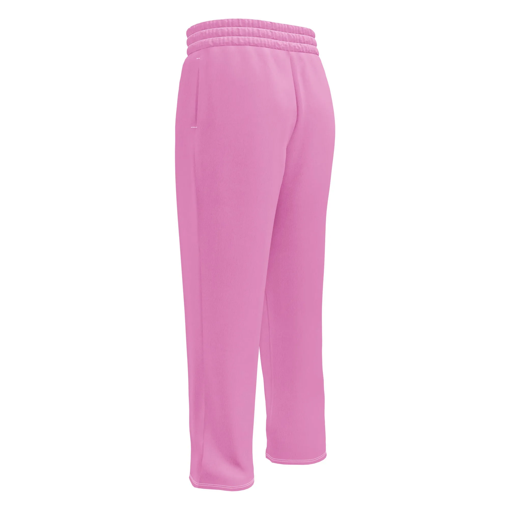 Lavender Rose Wide Leg Joggers (Premium Solid Colour Wide Leg Joggers Unisex)