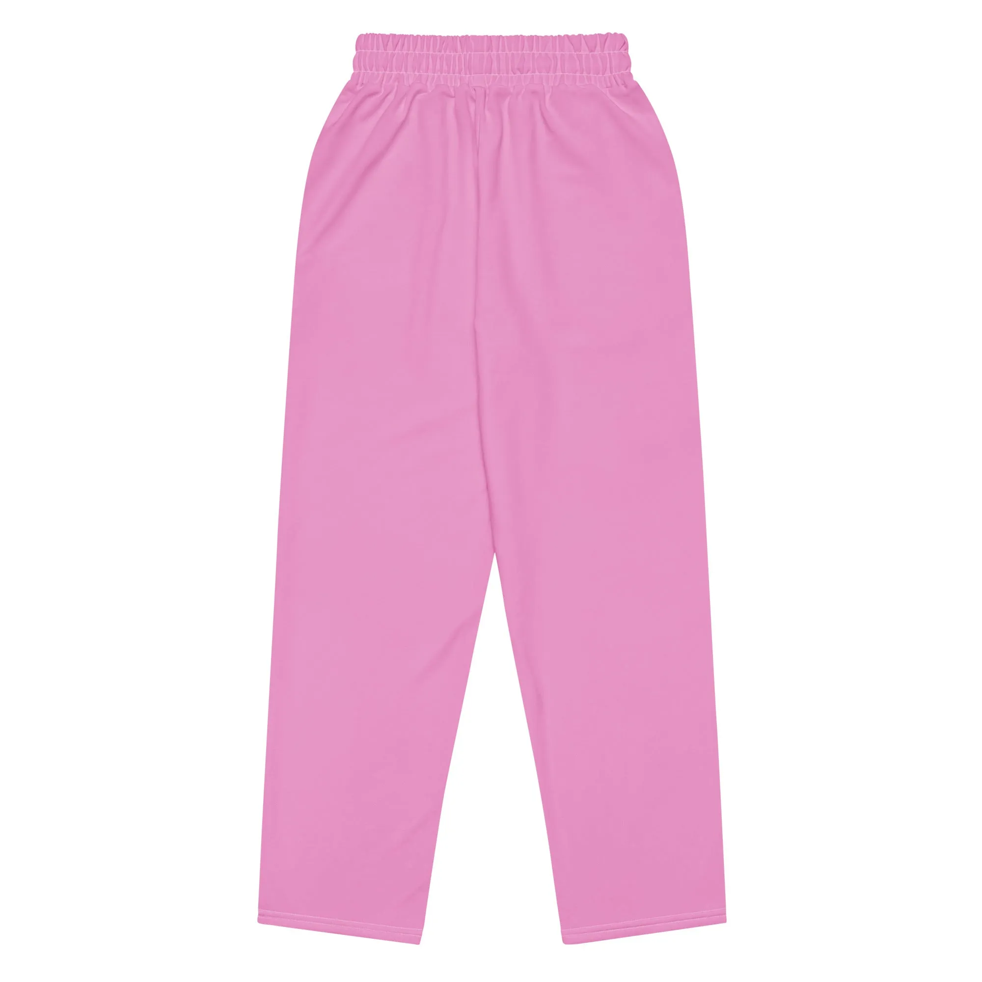 Lavender Rose Wide Leg Joggers (Premium Solid Colour Wide Leg Joggers Unisex)