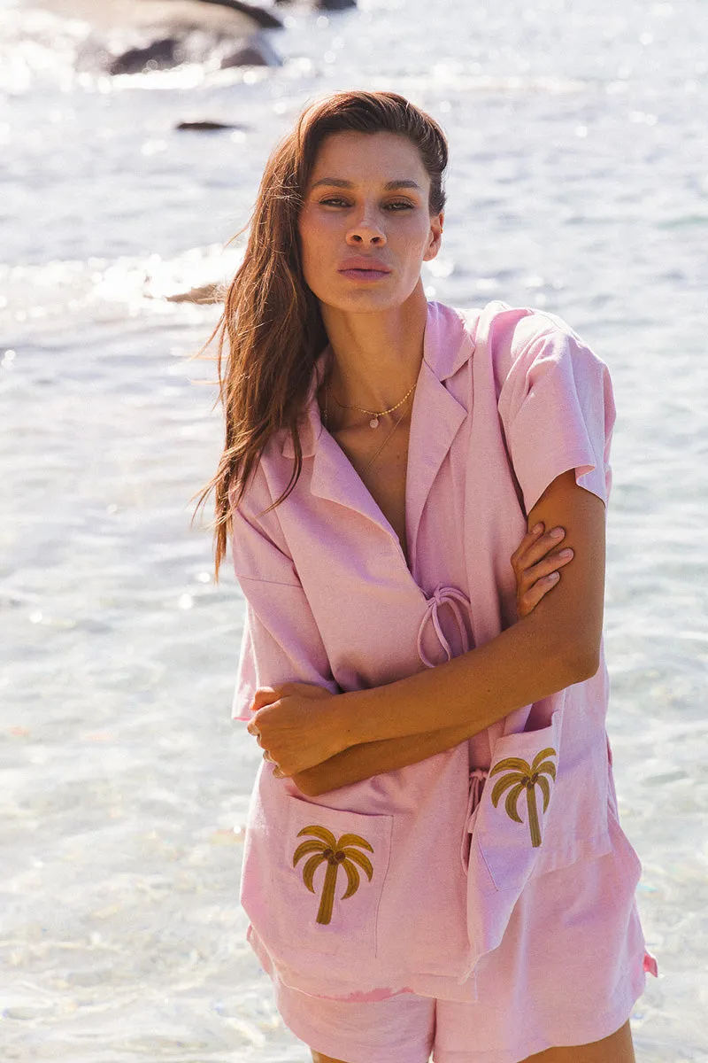 Ocean Blouse- Pink