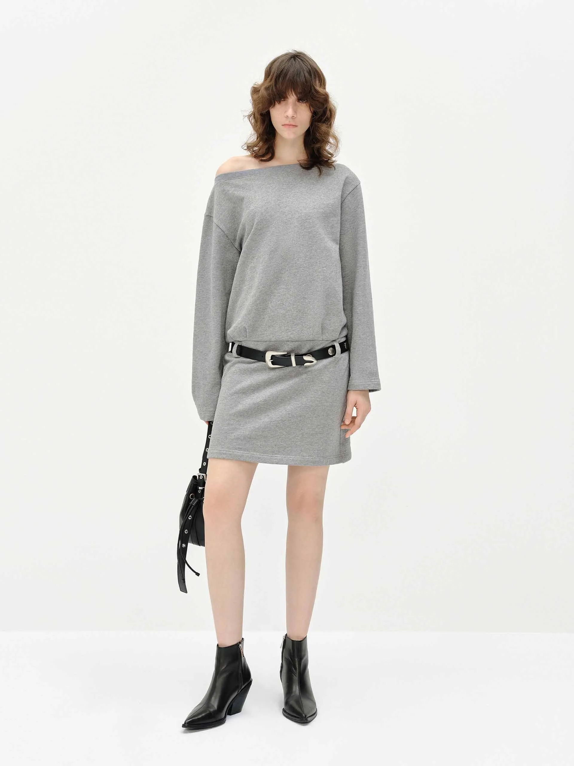 Off Shoulder Cotton Dress