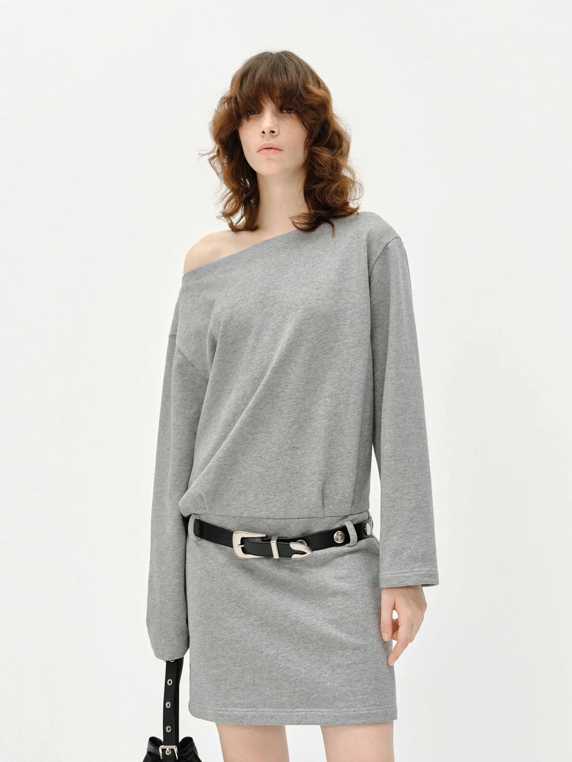 Off Shoulder Cotton Dress