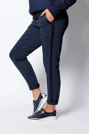 Satin Trim Joggers