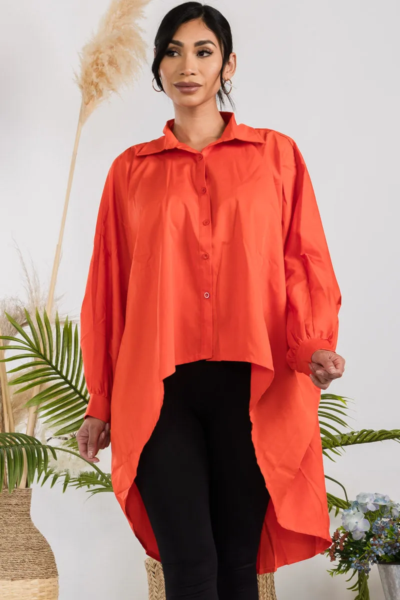 T304R - HI-LO LONG SLEEVE SHIRT