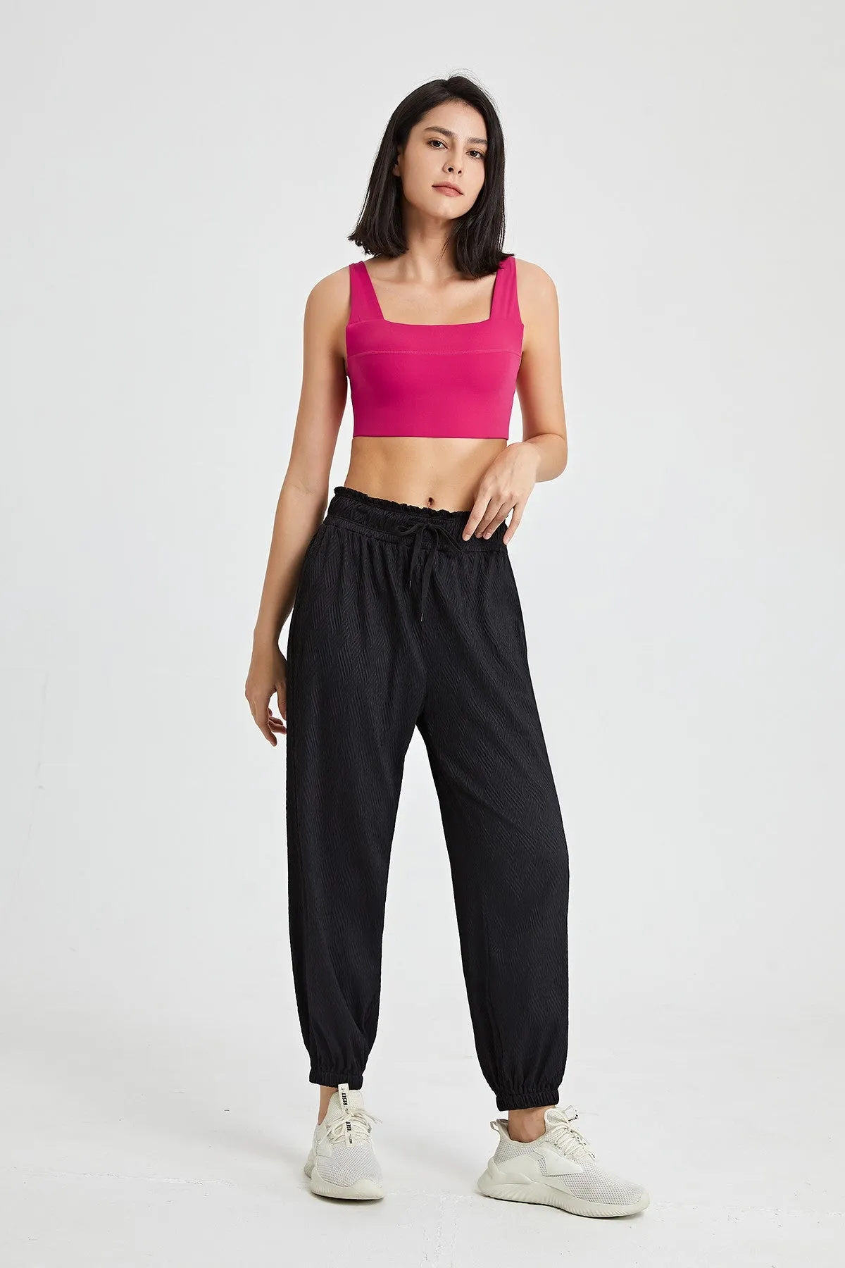 Tapered Boyfriend Jogger with Drawstring