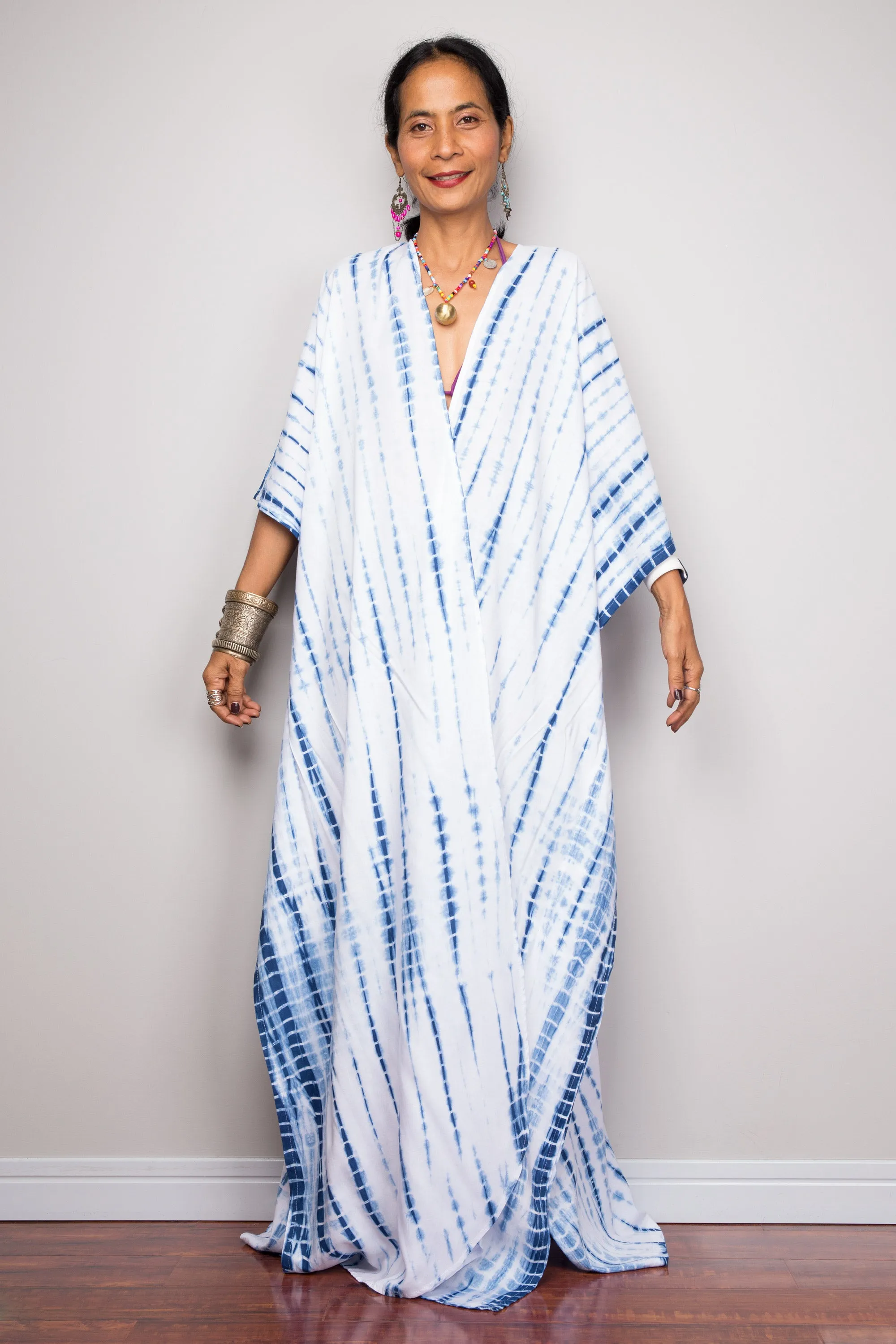 Tie Dye Robe Kimono