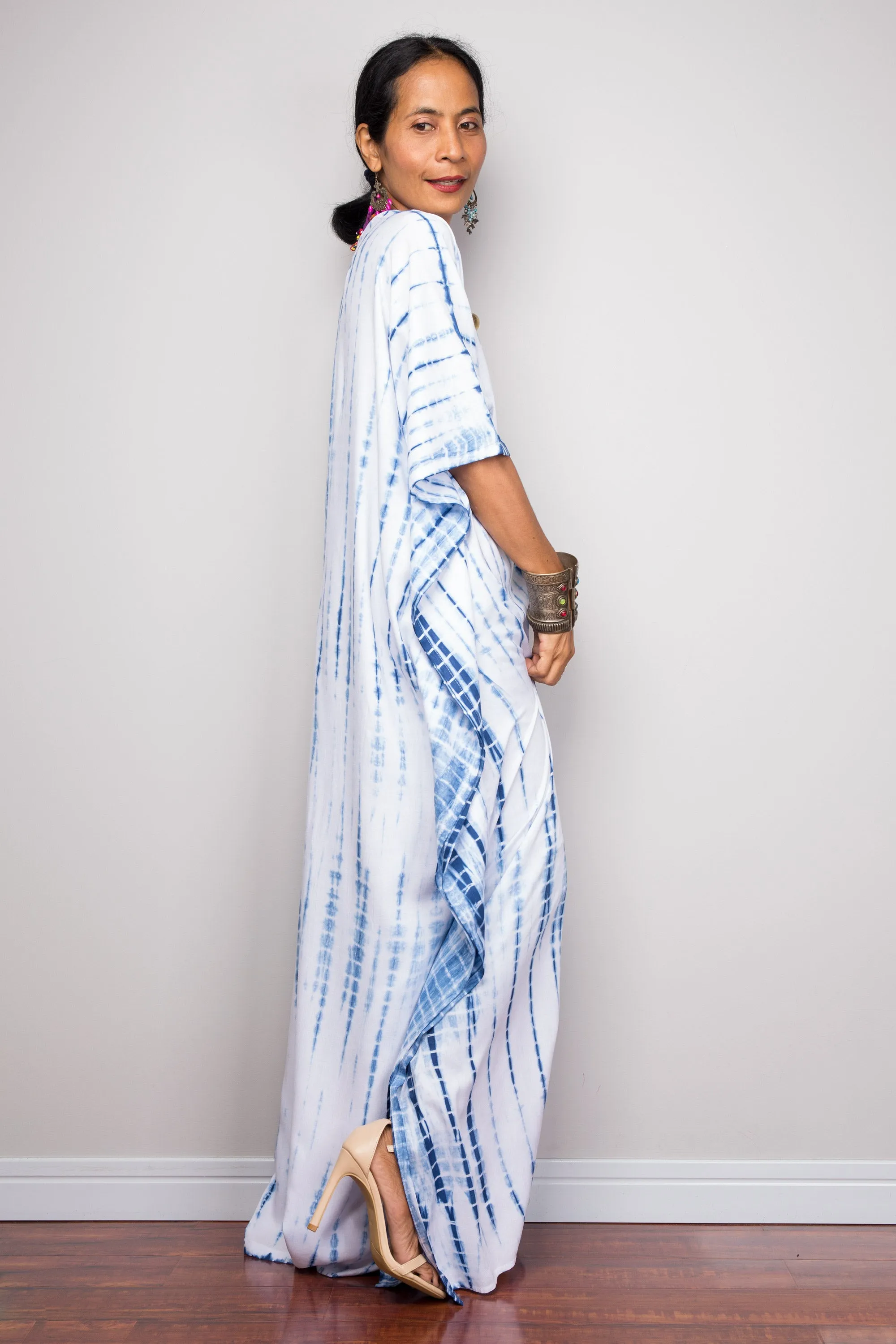 Tie Dye Robe Kimono
