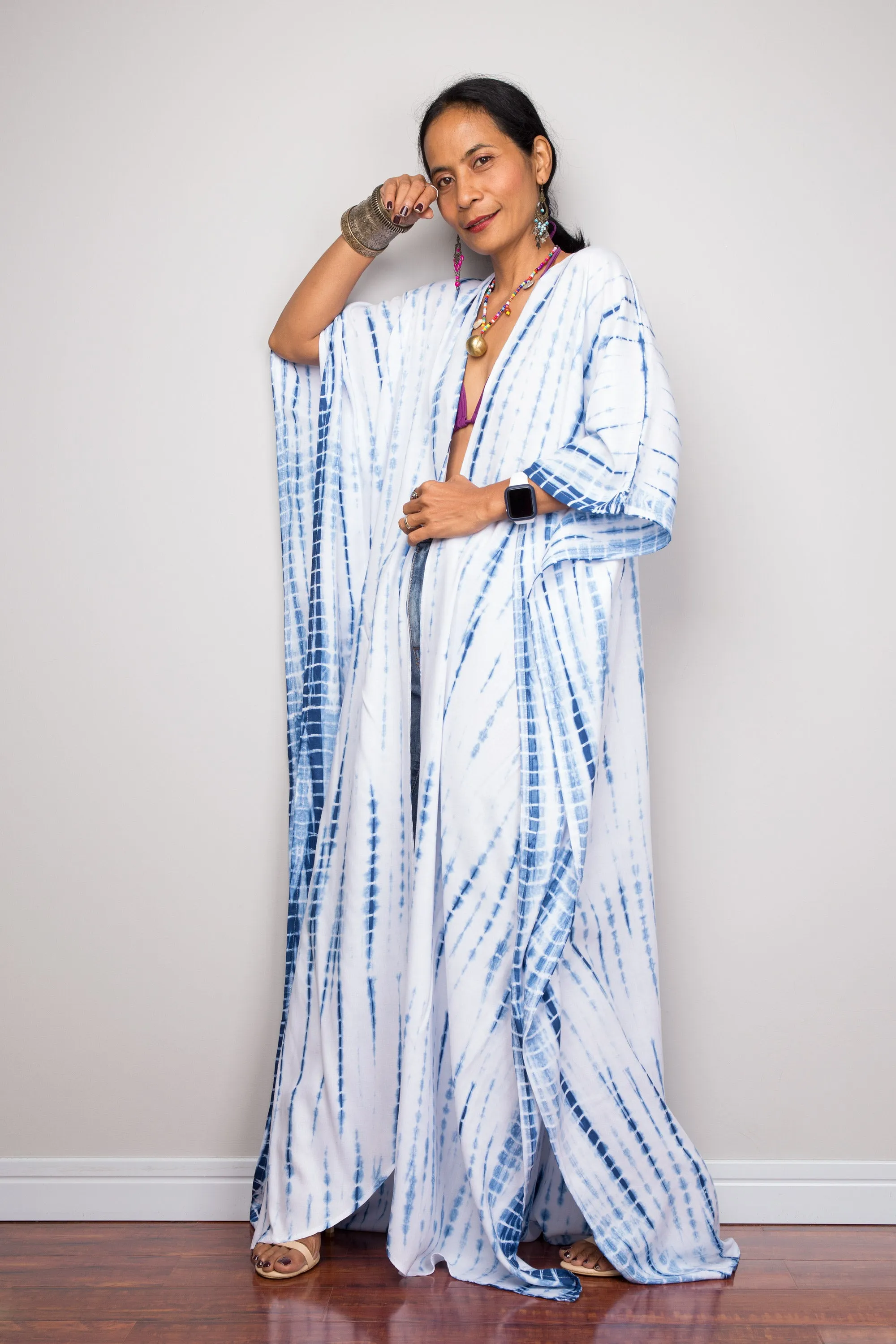 Tie Dye Robe Kimono