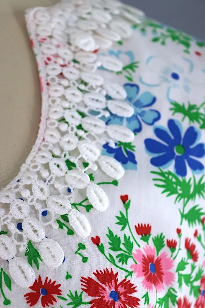 Vintage Utopia Floral Maxi Sundress