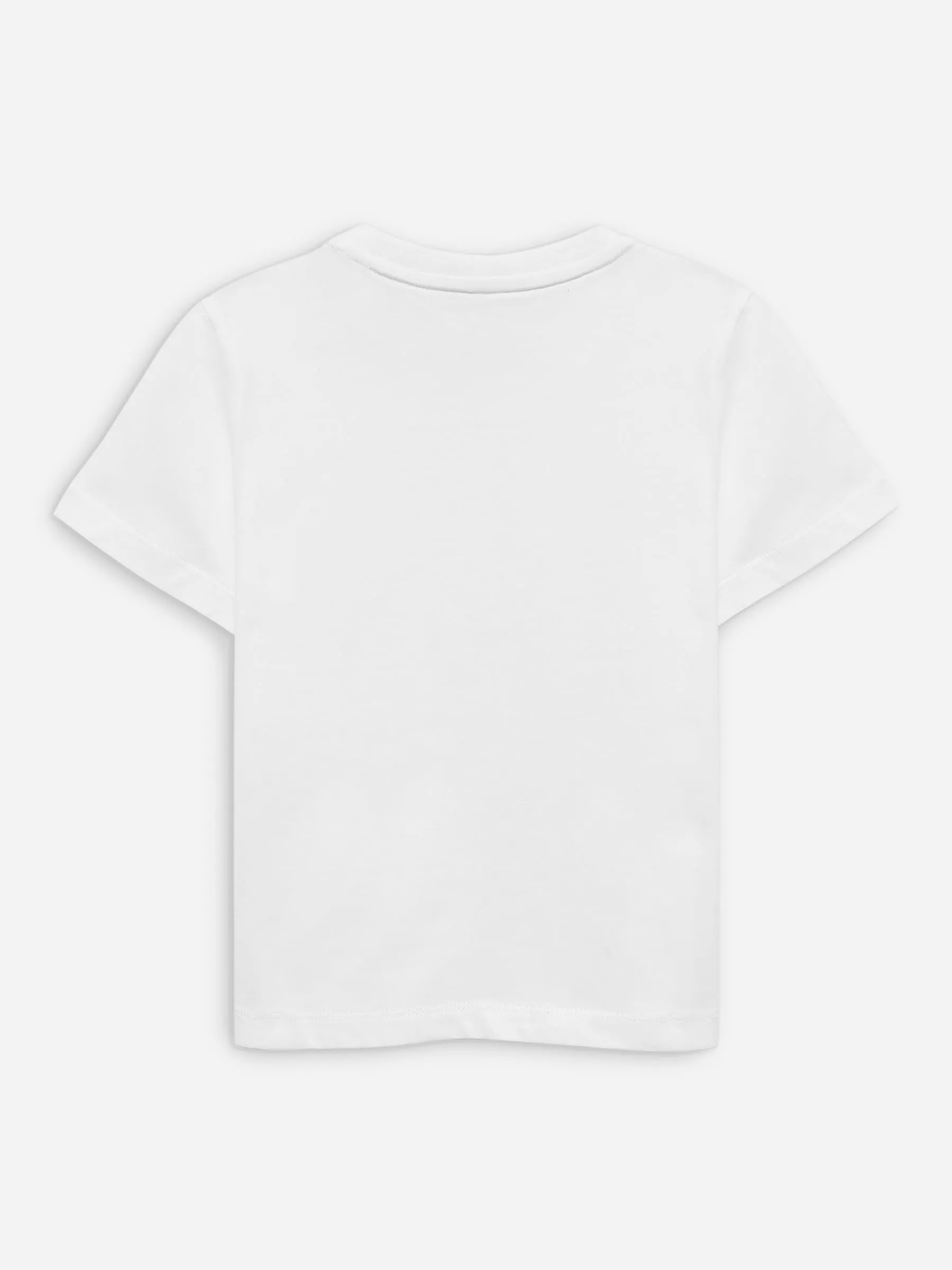White 100% Cotton Casual Tee