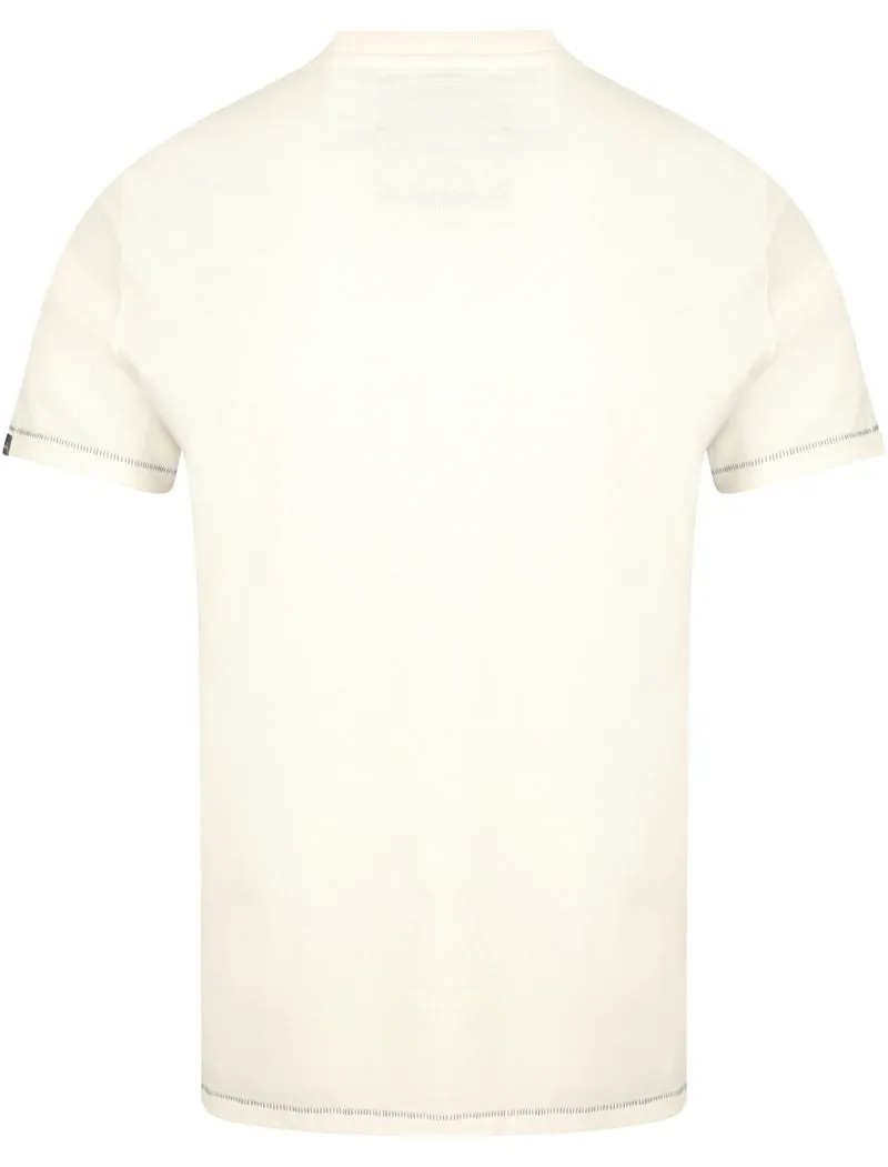 Williamson Applique Cotton T-Shirt In Marshmallow - Tokyo Laundry