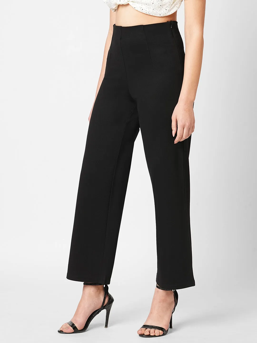 Women High-Rise Wide Treggings