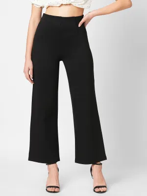 Women High-Rise Wide Treggings