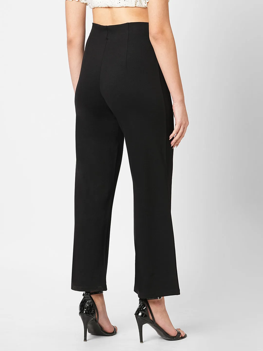Women High-Rise Wide Treggings
