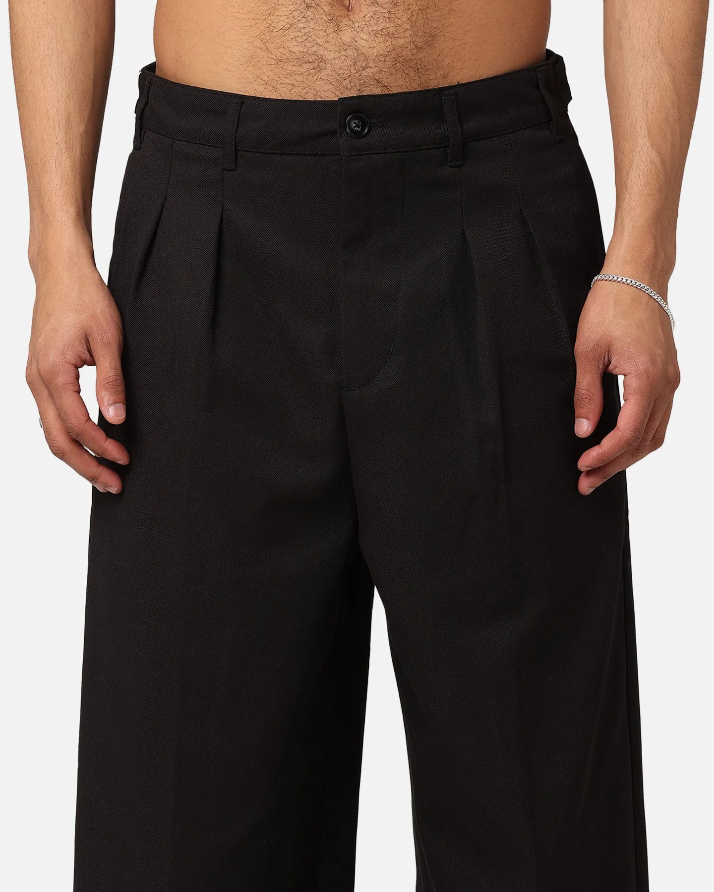X-Large Amplify Pleated Trouser Black