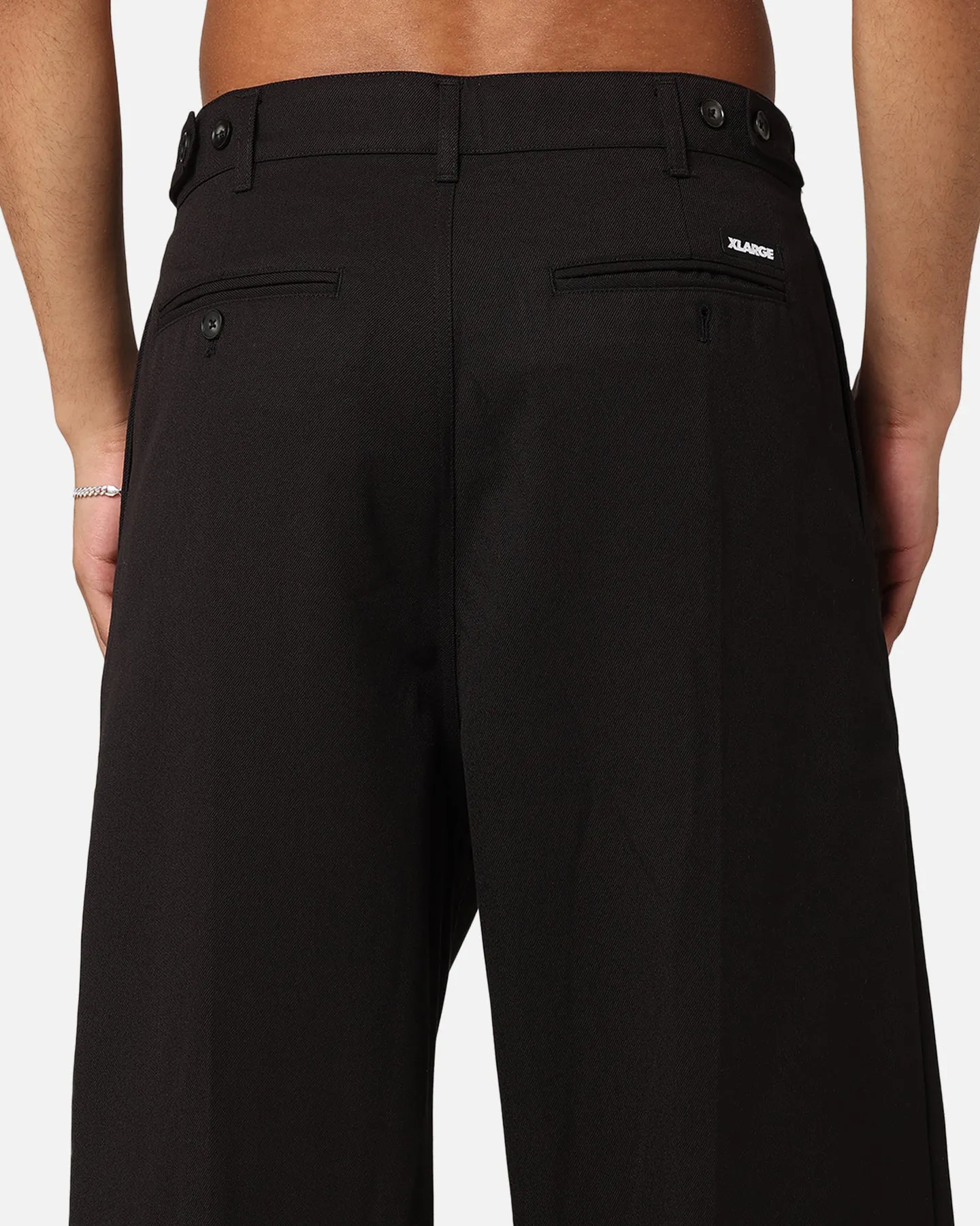 X-Large Amplify Pleated Trouser Black