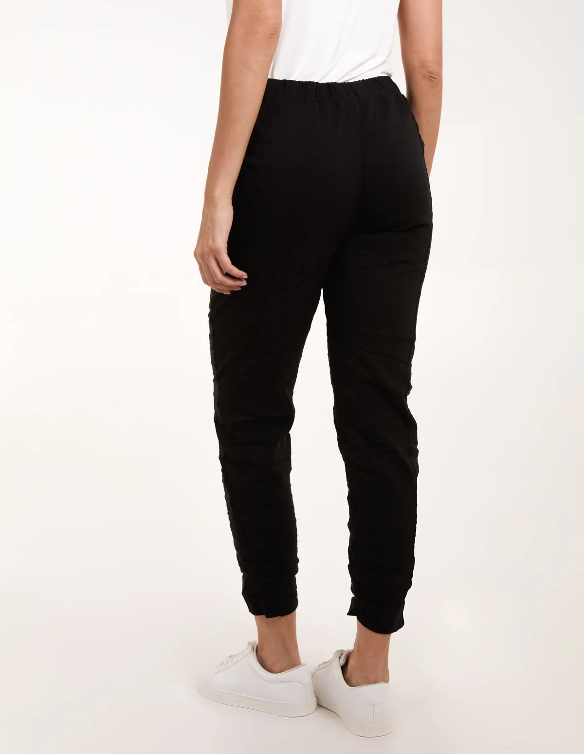 Zip Drawstring Trousers
